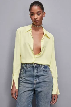Camicia maniche lunghe in crepe Essential
