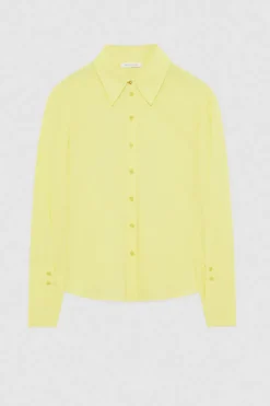 Camicia maniche lunghe in crepe Essential