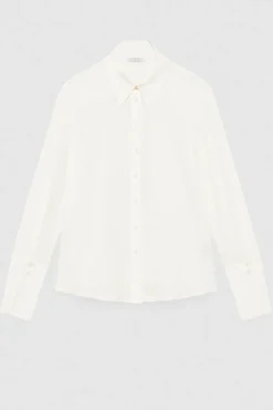 Camicia maniche lunghe in crepe Essential