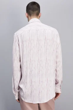Camicia morbida in twill di viscosa