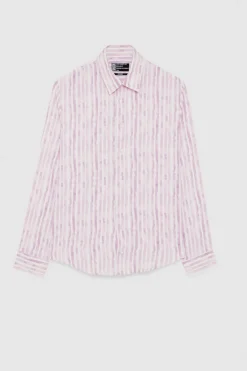 Camicia morbida in twill di viscosa