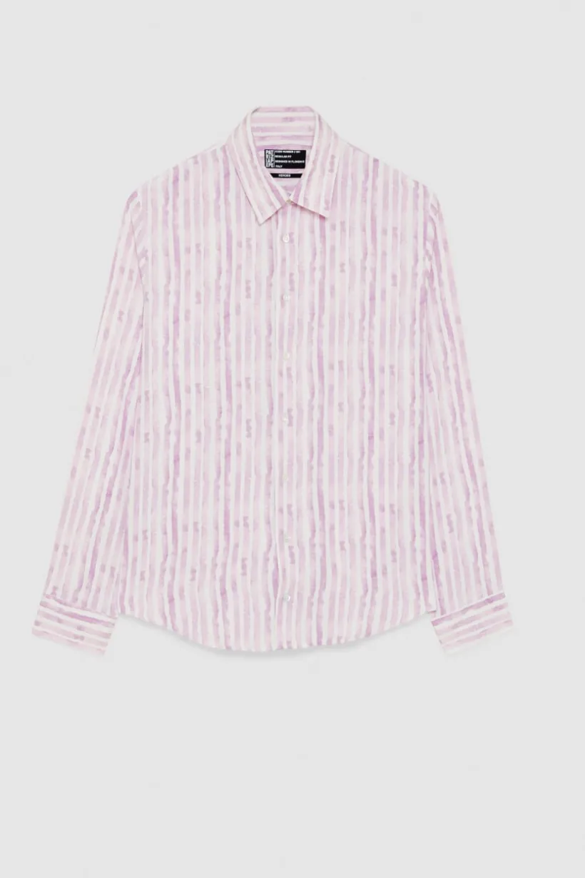 Camicia morbida in twill di viscosa