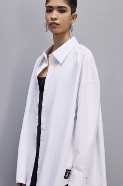 Camicia over in cotone Essential