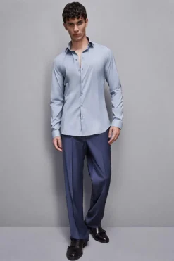 Camicia popeline lunga