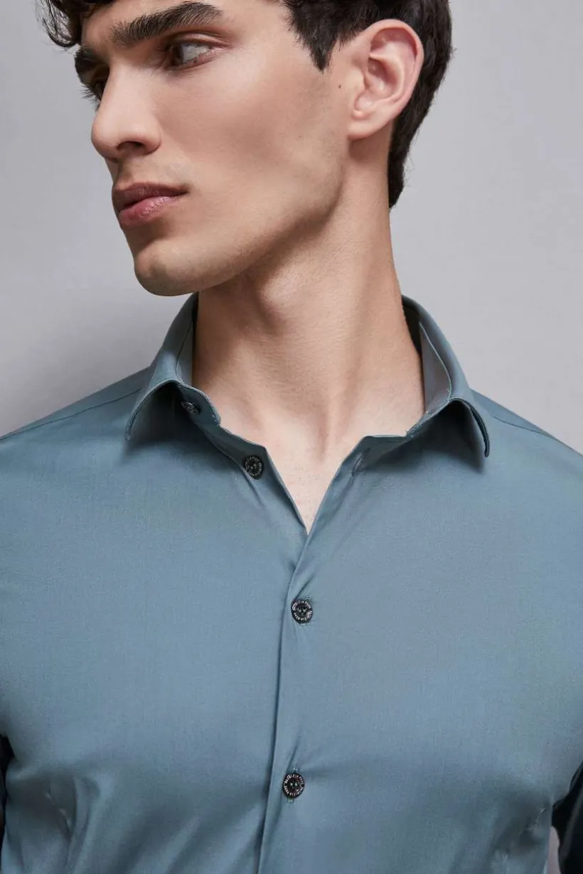 Camicia popeline regular