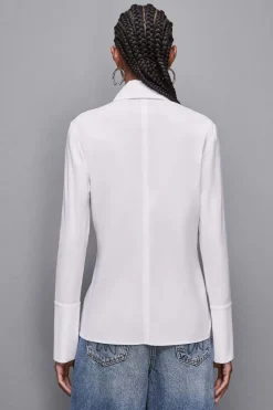 Camicia slim fit in cotone Essential