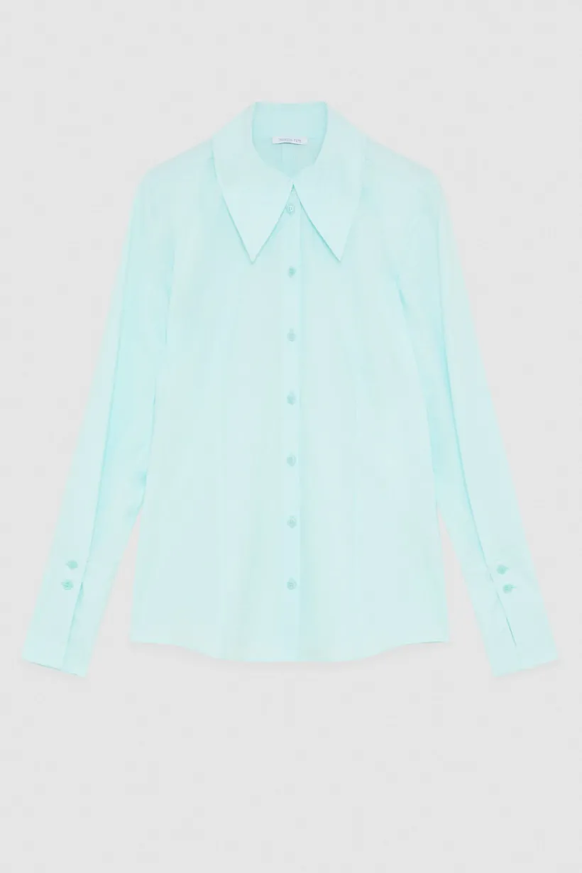 Camicia slim fit in cotone Essential