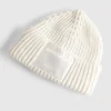 Cappello a costine in tessuto