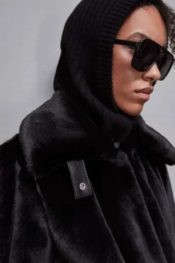 Cappello balaclava a costine