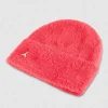 Cappello con risvolto a costine