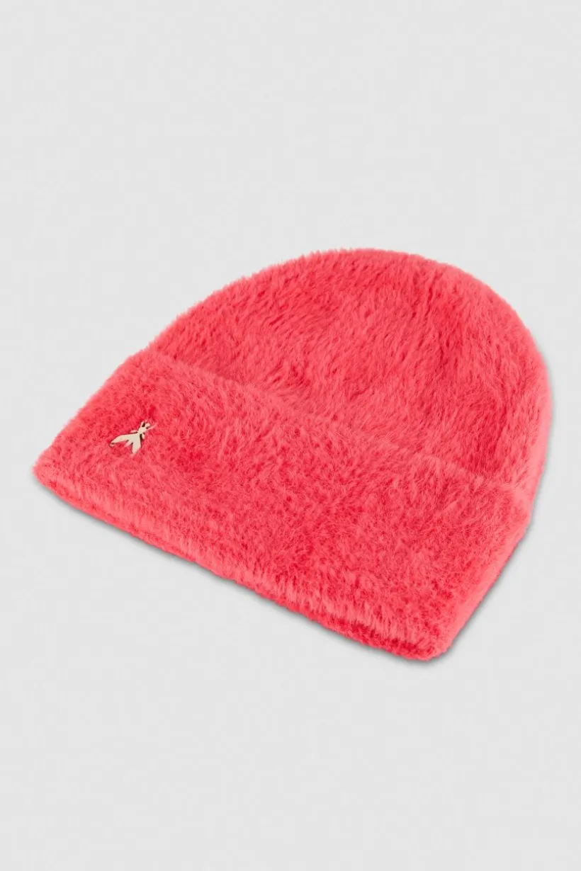 Cappello con risvolto a costine