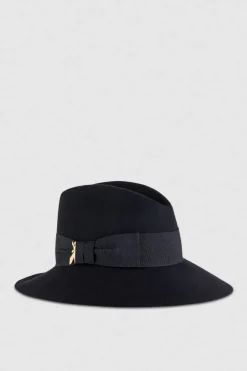 Cappello in feltro tesa larga