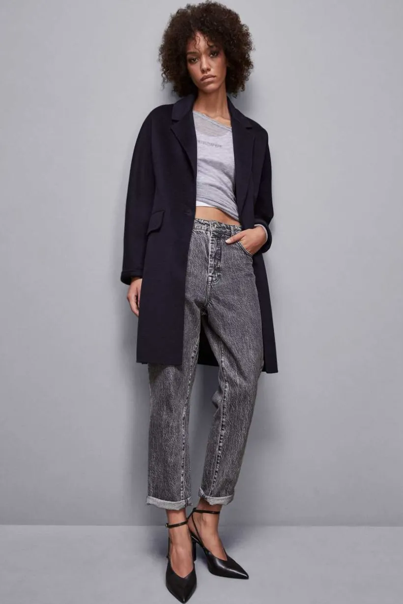Cappotto a un bottone