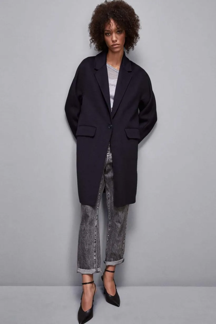Cappotto a un bottone