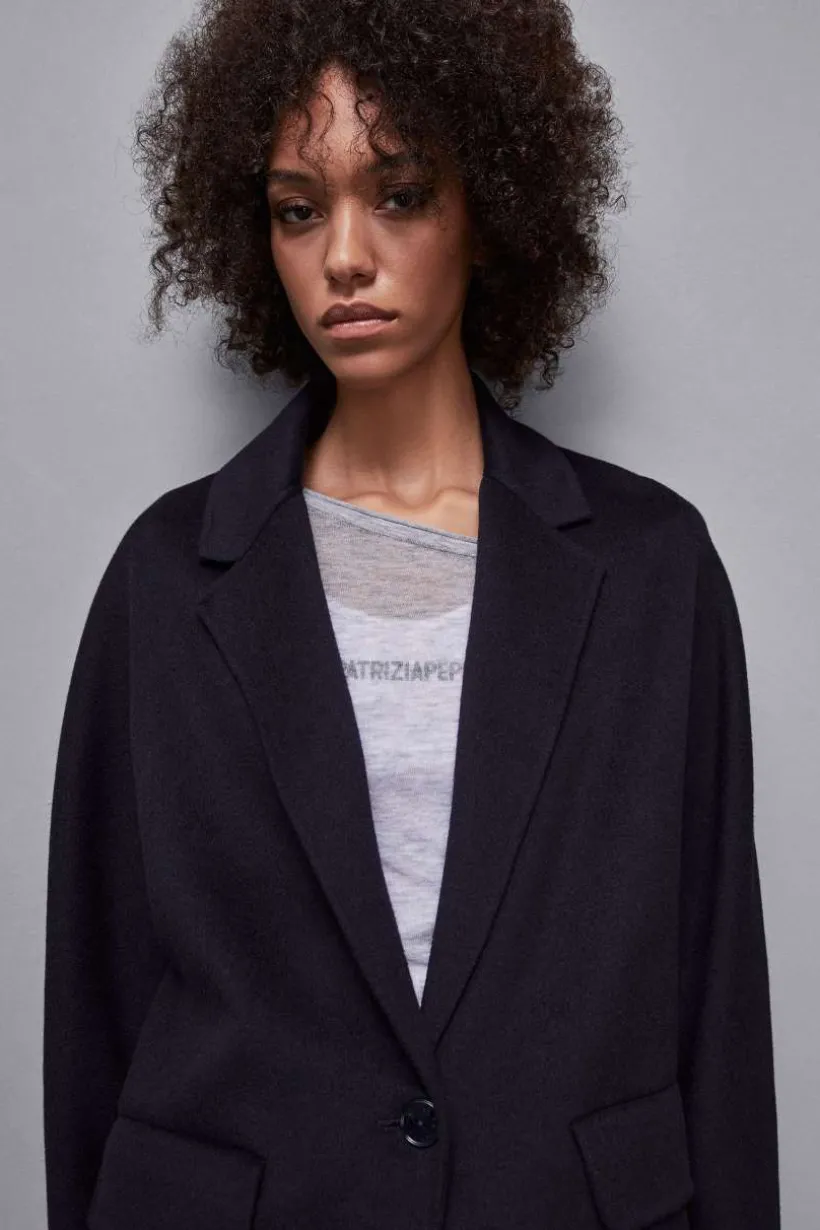 Cappotto a un bottone