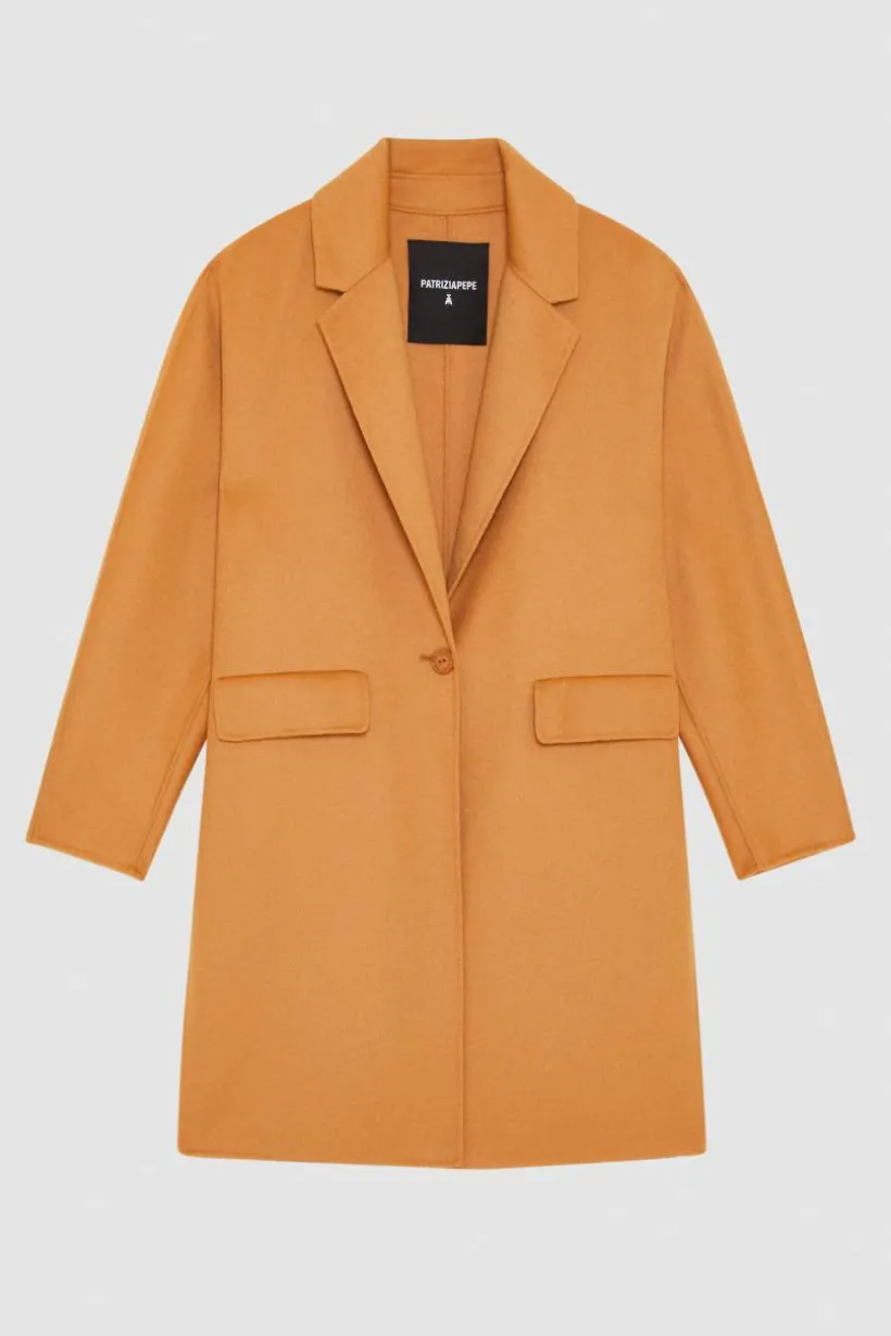 Cappotto a un bottone