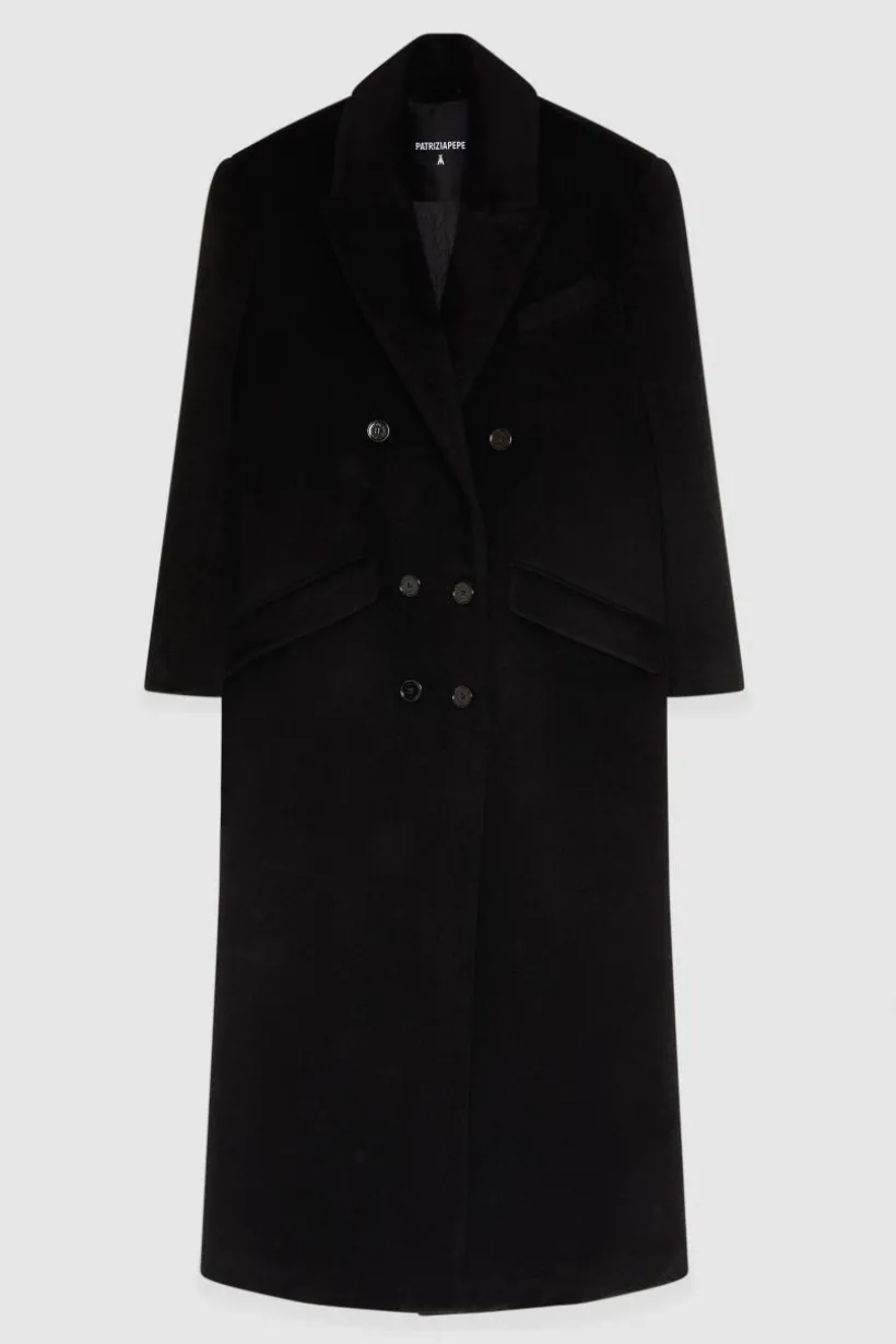 Cappotto doppio petto in panno