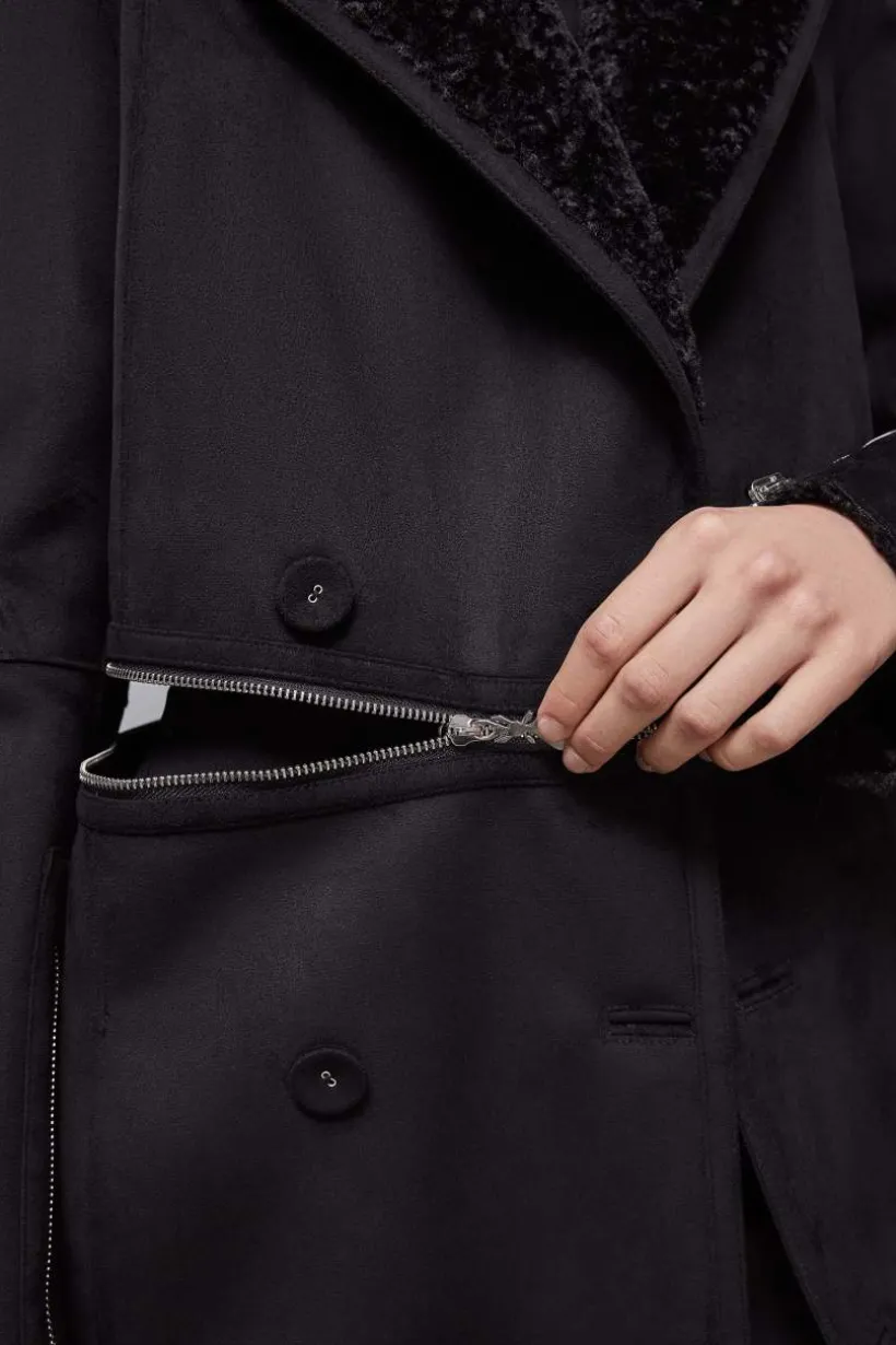 Cappotto doppio petto reversibile