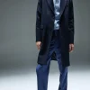 Cappotto monopetto medio