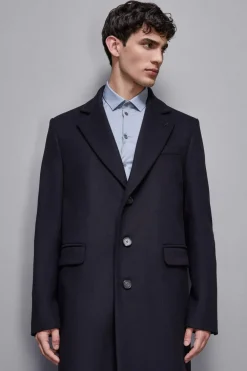 Cappotto monopetto medio