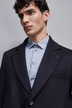 Cappotto monopetto medio