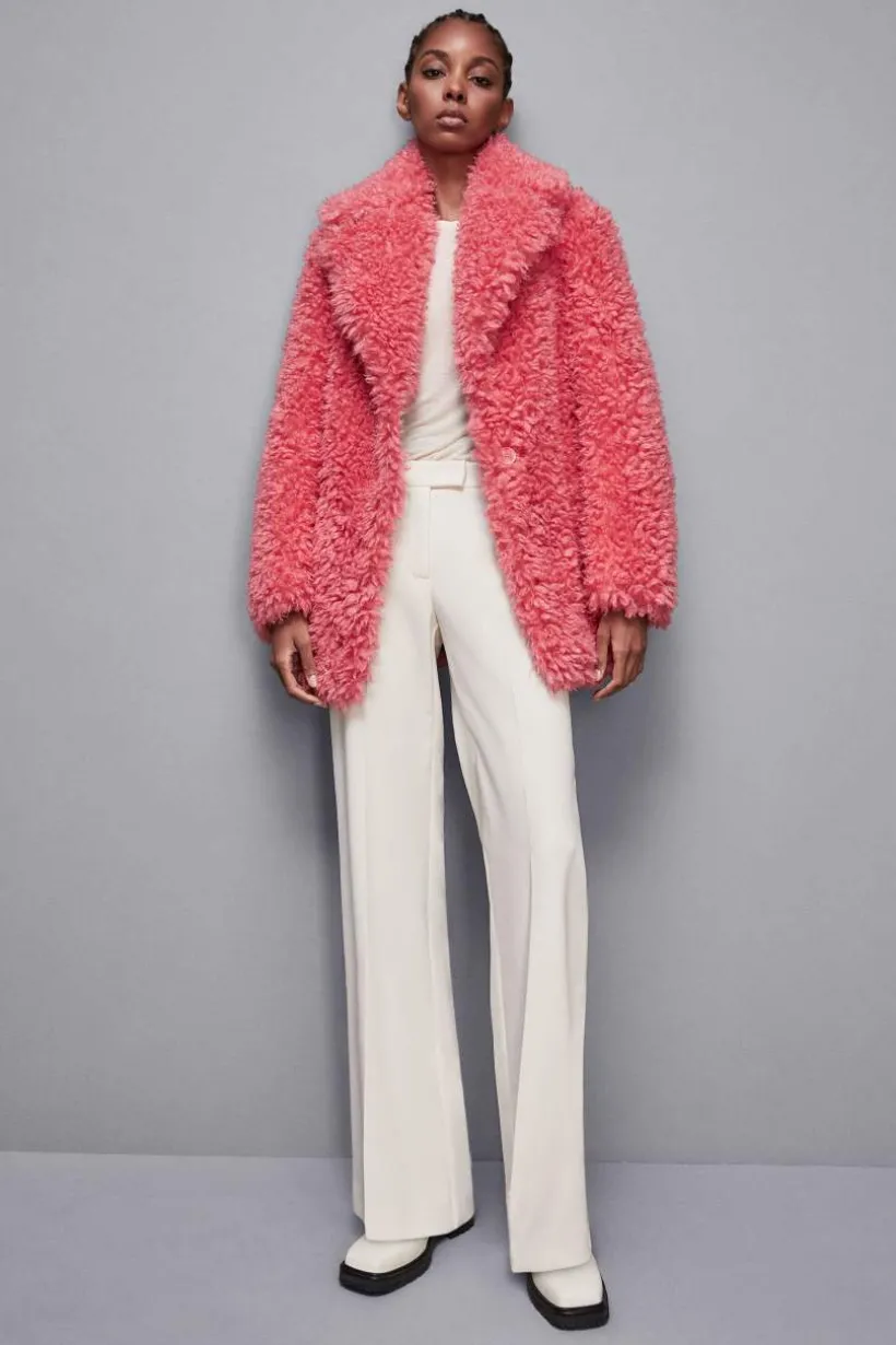 Cappotto oversize fluffy