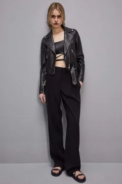 Chiodo in pelle