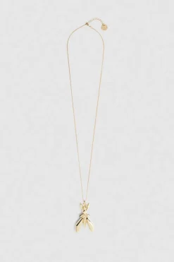 Collana reversibile color oro