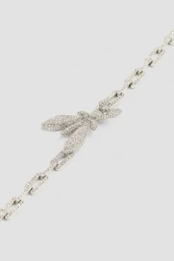 Collana rolò con strass