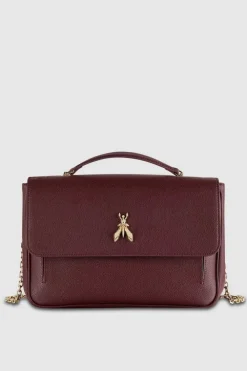Fly Borsa a spalla in pelle con catena