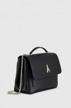 Fly Borsa a spalla in pelle con catena