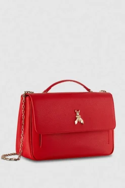 Fly Borsa a spalla in pelle con catena