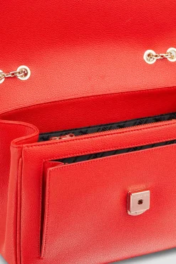 Fly Borsa a spalla in pelle con catena