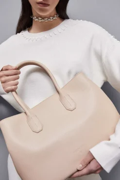 Fly Borsa shopping in pelle con tracolla