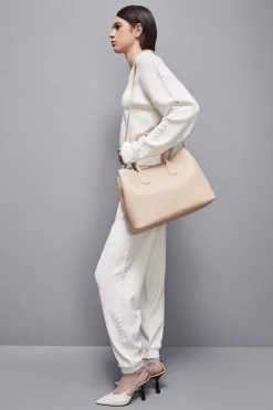 Fly Borsa shopping in pelle con tracolla