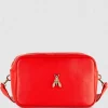 Fly Camera bag in pelle con catena