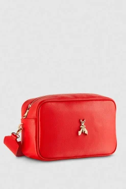 Fly Camera bag in pelle con catena
