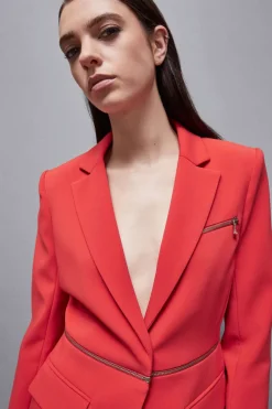Giacca Essential con zip