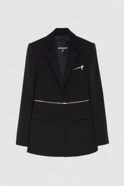 Giacca Essential con zip