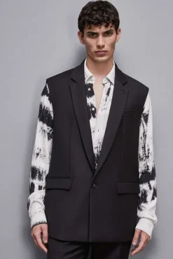 Giacca gilet foderata