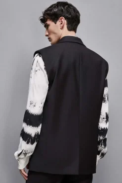 Giacca gilet foderata