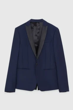 Giacca in fresco di lana bistretch