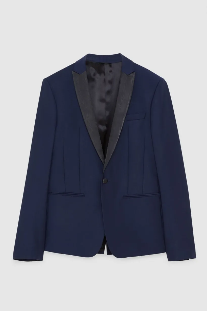 Giacca in fresco di lana bistretch