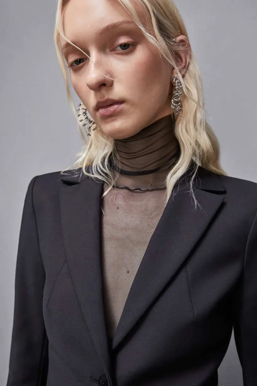 Giacca slim 2 bottoni