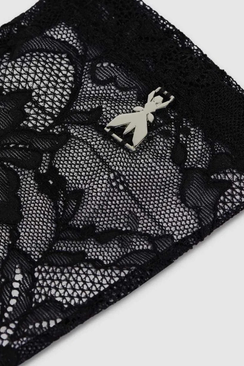 Guanti lunghi in pizzo stretch