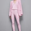 Leggings a vita alta in ecopelle