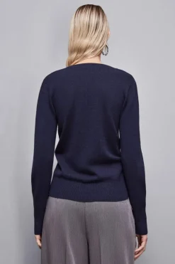 Maglia con scollo a 