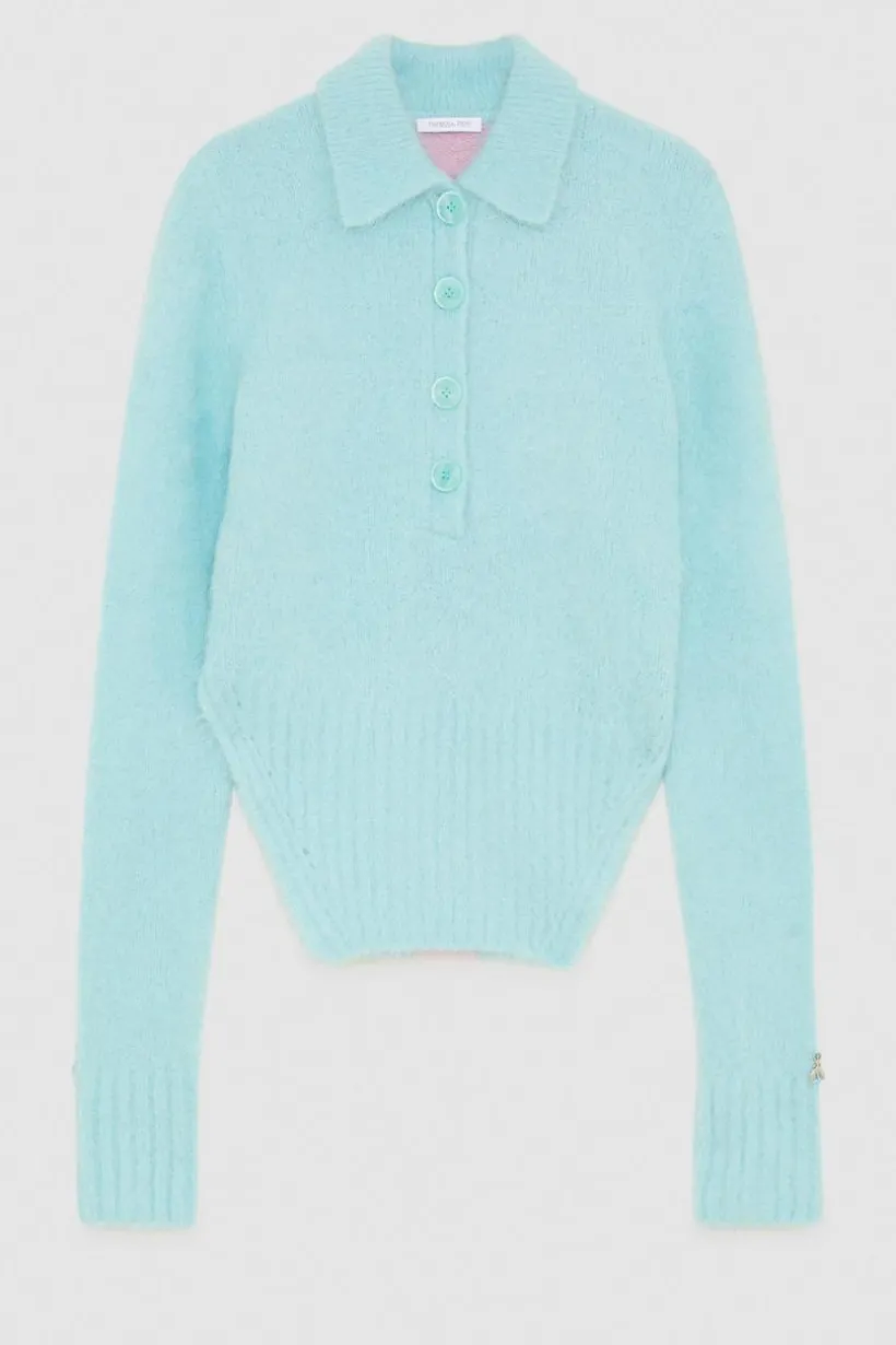 Maglia effetto body in alpaca