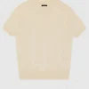 Maglia girocollo con maniche corte