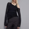 Maglia in lana maniche lunghe